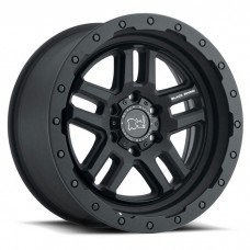 17X8.0 5X120/30 BLACK RHINO BARSTOW  MATTE BLACK