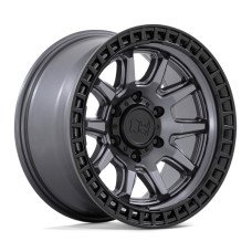 17X8.5 6x139.7/00 BLACK RHINO CALICO MATTE GUNMETAL W