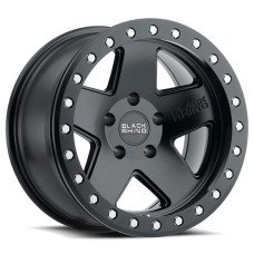 17X8.5 5X127/-32 BLACK RHINO CRAWLER BEADLOCK MATTE BLACK