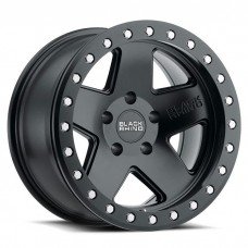 17X9.5 6X139.7/-18 BLACK RHINO CRAWLER MATTE BLACK