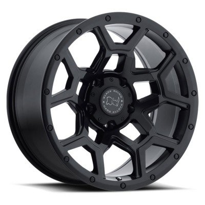 20X9.5 6X139.7/06 BLACK RHINO OVERLAND MATTE BLACK