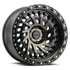 20X9.5 6X139.7/-12 BLACK RHINO SHREDDER MATTE BLACK DARK