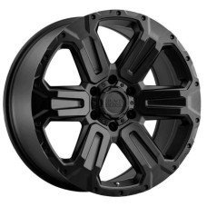 17X8.5 6X139.7/12 BLACK RHINO WANAKA MATTE BLACK