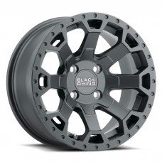 17X8.0 5X120/35 BLACK RHINO WARLORD MATTE GUNMETAL