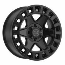 17X8.0 6X130/38 BLACK RHINO YORK MATTE BLACK